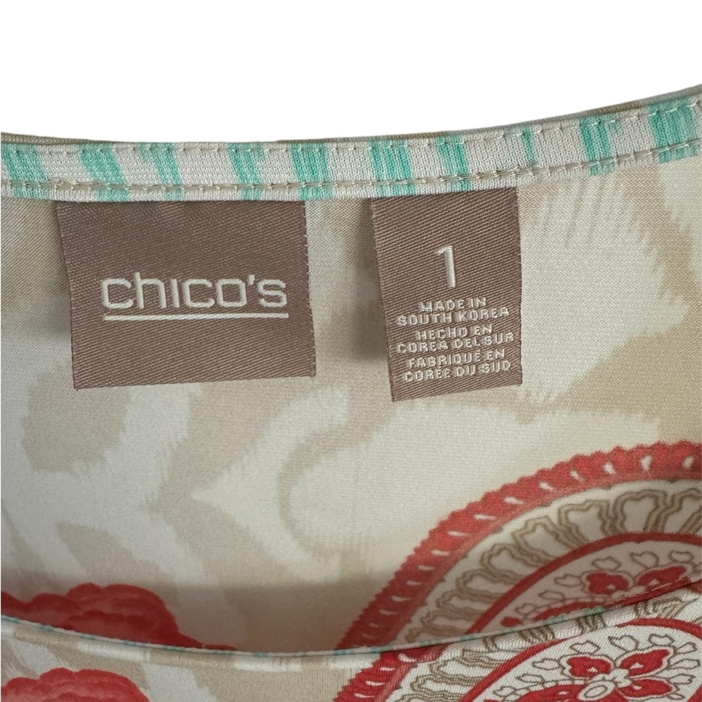 Chicos size 1 pullover top - Picture 3 of 4